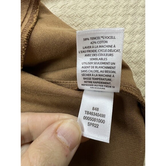 Treasure‎ & Bond Oversized Utility Shirt Safari Button Up | Brown | Womens Small - Picture 8 of 16